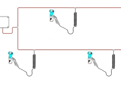 Electric PowerFoamer Diagramatic Layout