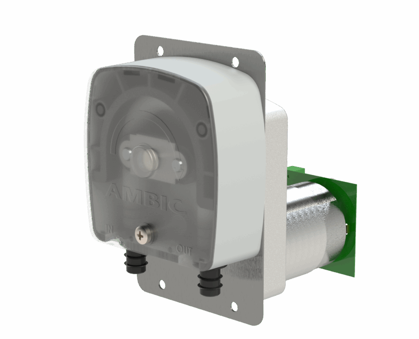 Low & Medium Volume Peristaltic Pumps with Metal Gears & PCB